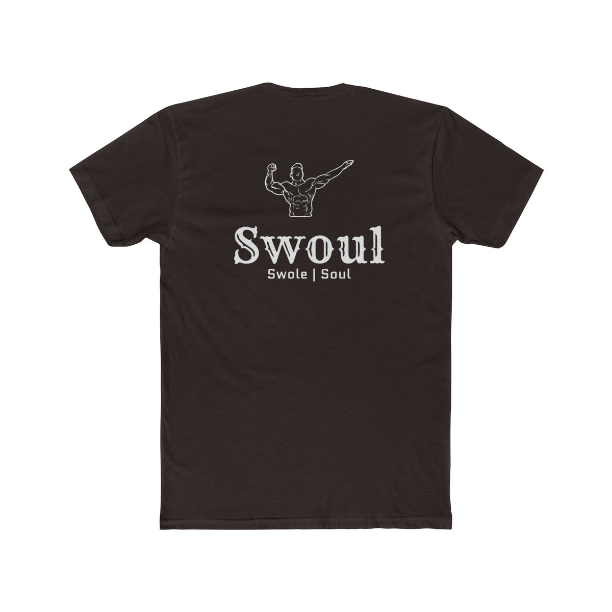 SwoletSoul Graphic Tee — Minimal Fitness Skeleton Design
