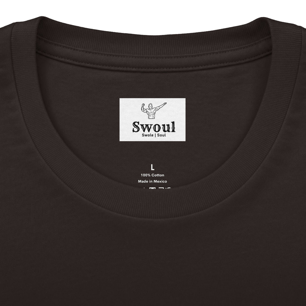 SwoletSoul Graphic Tee — Minimal Fitness Skeleton Design