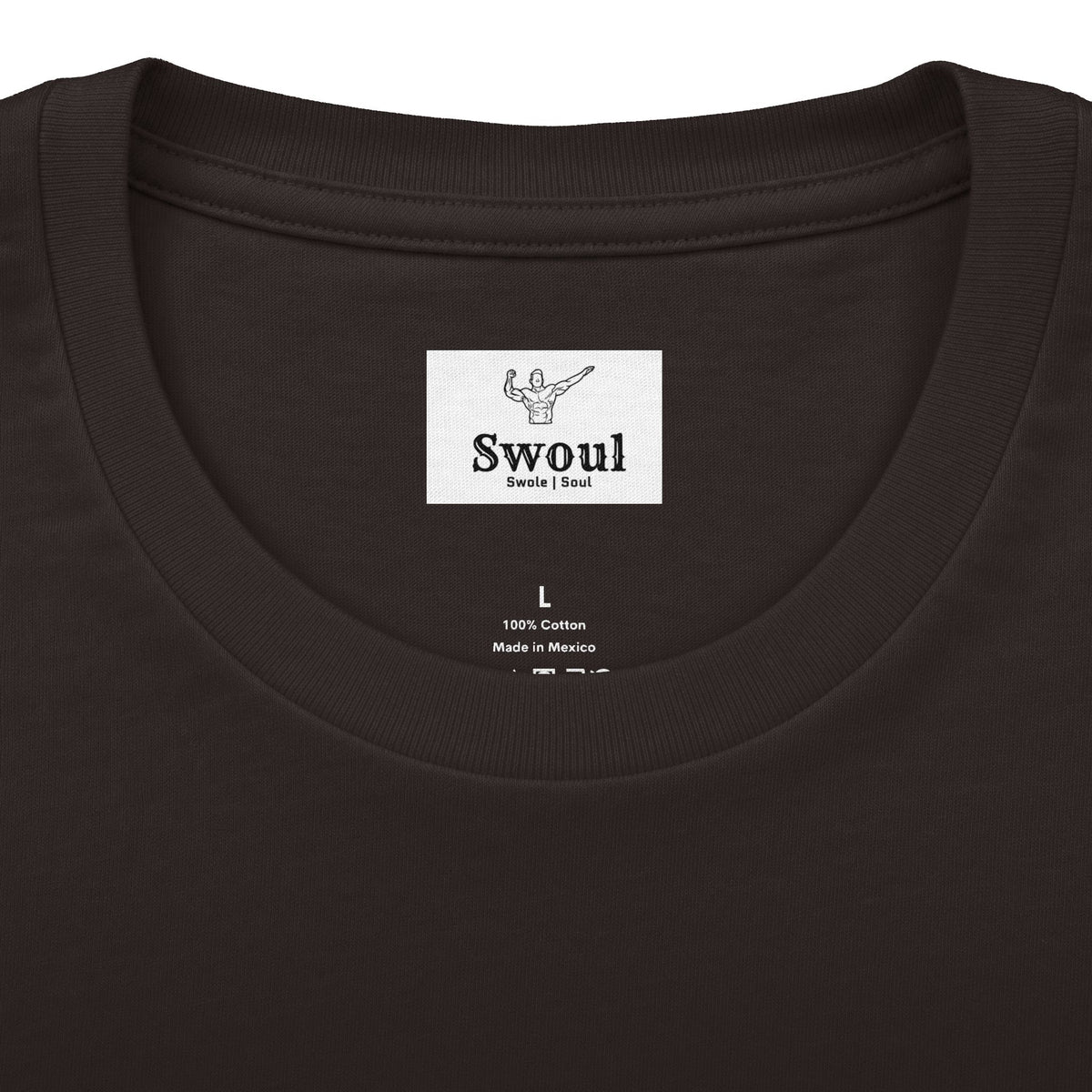 SwoletSoul Graphic Tee — Minimal Fitness Skeleton Design