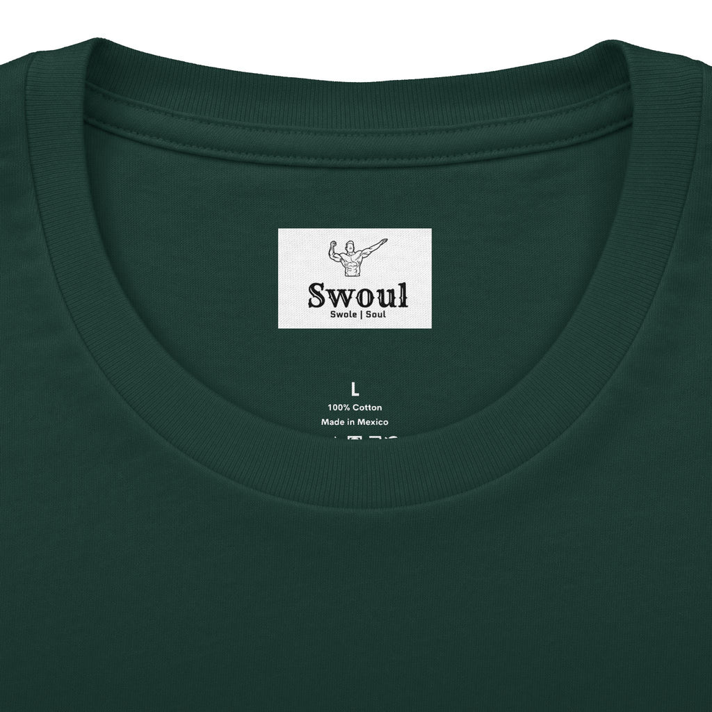 SwoletSoul Graphic Tee — Minimal Fitness Skeleton Design