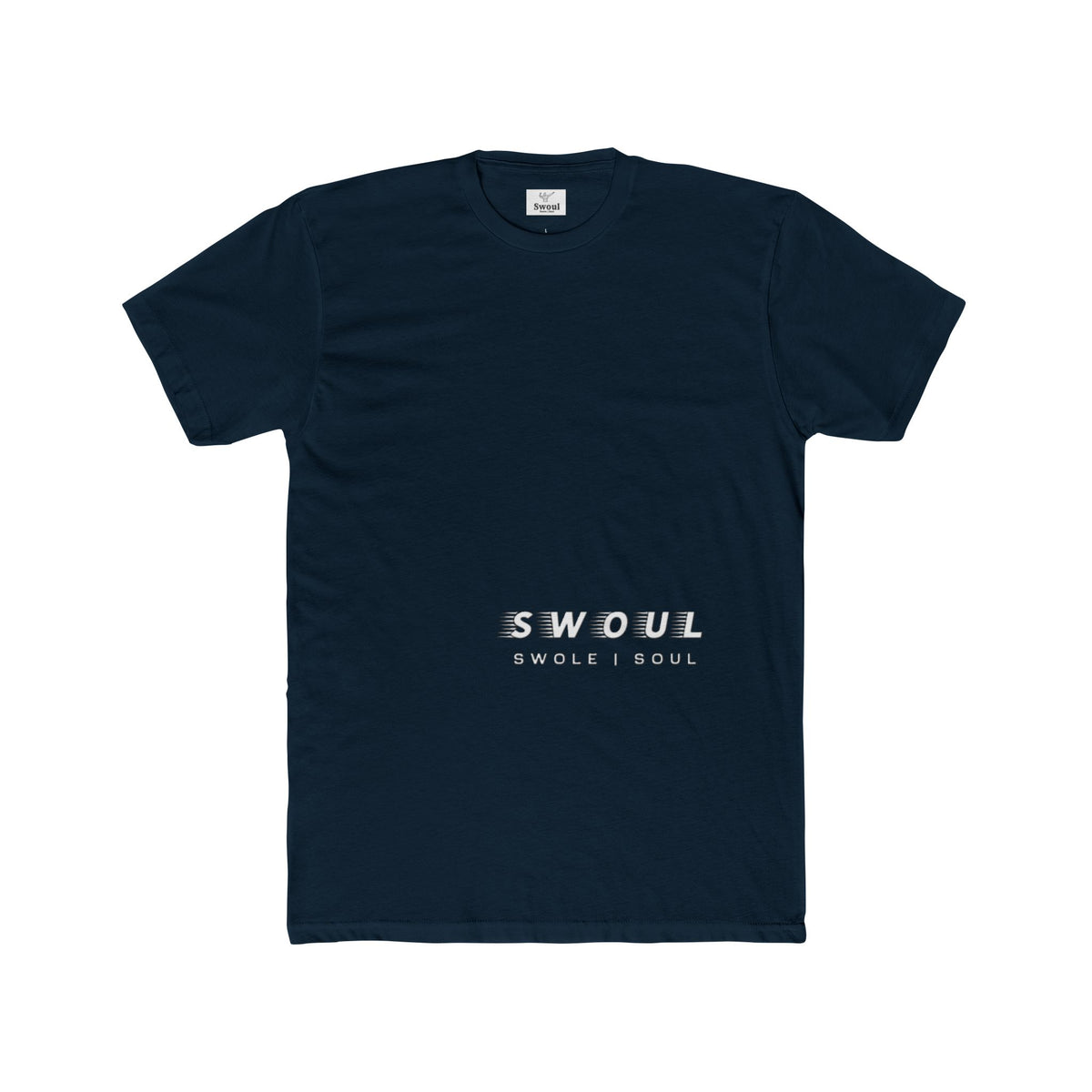 SwoletSoul Graphic Tee — Minimal Fitness Skeleton Design