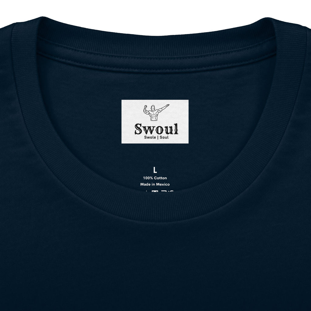 SwoletSoul Graphic Tee — Minimal Fitness Skeleton Design