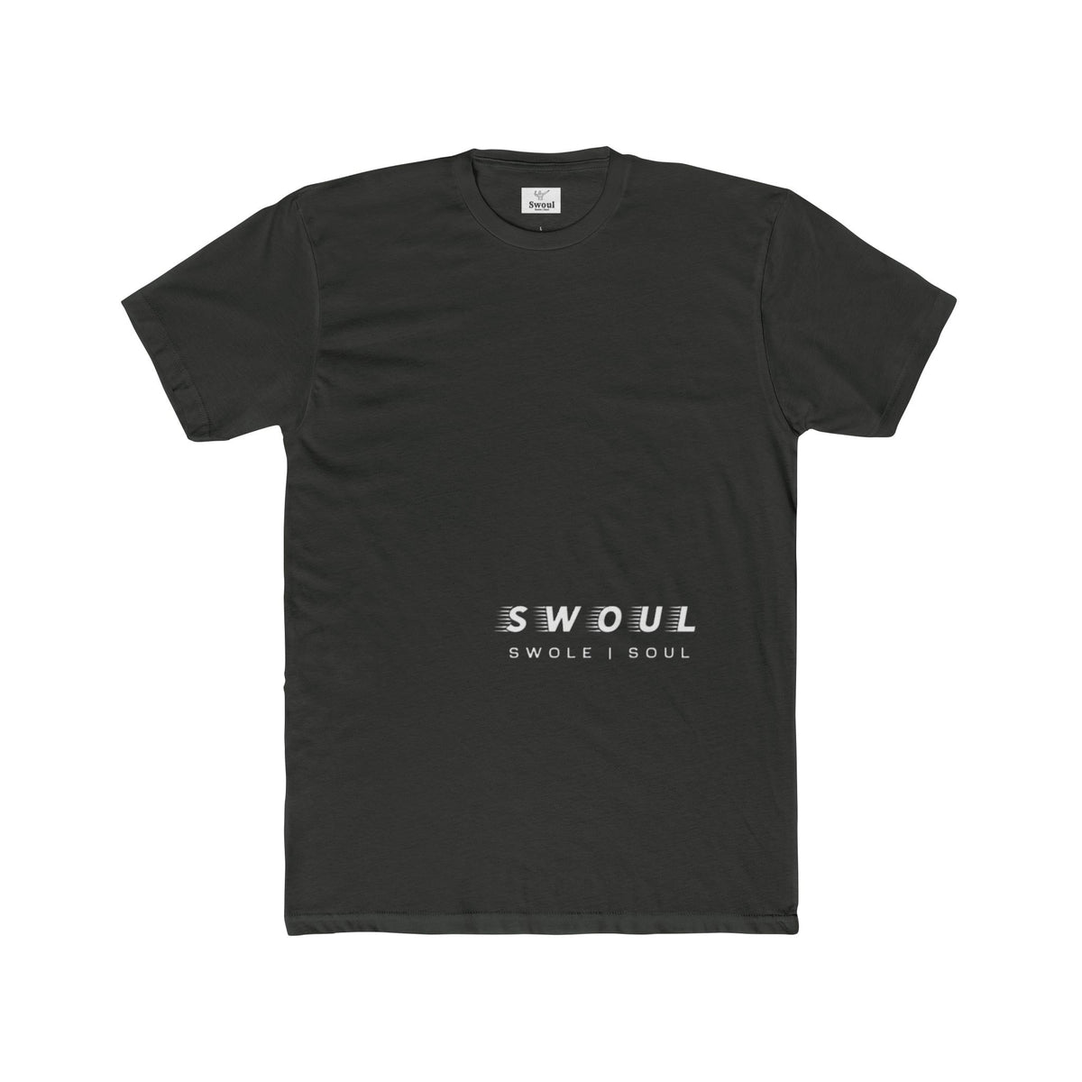 SwoletSoul Graphic Tee — Minimal Fitness Skeleton Design